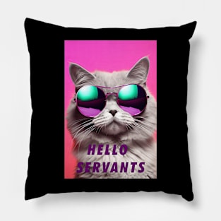 Hello Servants Pillow