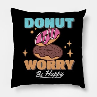 Donut Worry Pillow