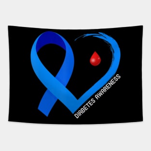 Diabetes Awareness Warrior Gift Tapestry