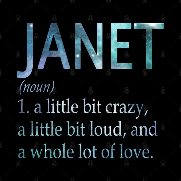 Janet by Ban Guns Not Books- Typography fullcolor