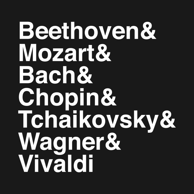 Helvetica Composers by Woah_Jonny