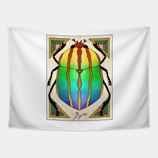 Rainbow Beetle Tapestry