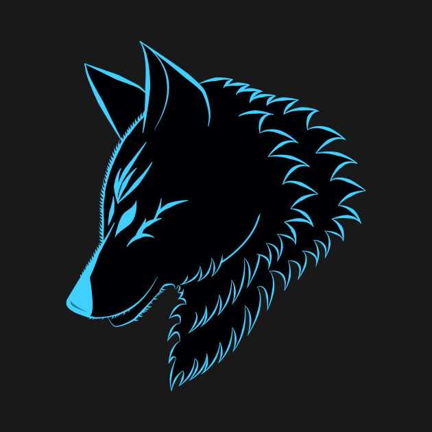 Blue wolf by ErMa-Designs