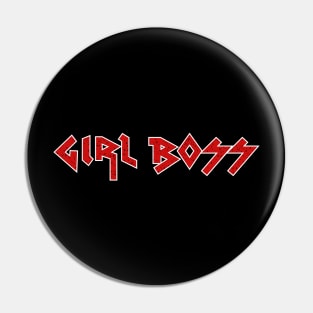 Girl Boss v2 Pin