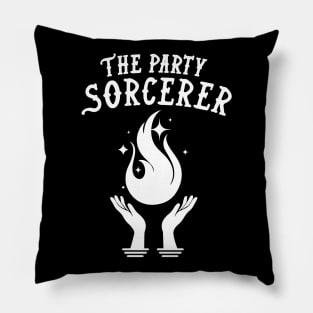 Sorcerer Dungeons and Dragons Team Party Pillow