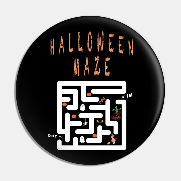Halloween Maze - Happy Halloween Day Pin by aastal72