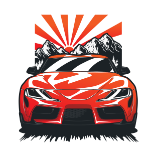 Red Supra MKV MK5 JDM T-Shirt