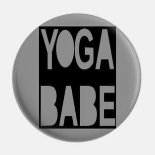 Yoga Babe Pin