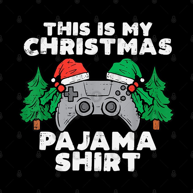 This Is My Christmas Pajama Video Games Boys Men Xmas by marchizano