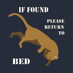 Bed Cat T-Shirt