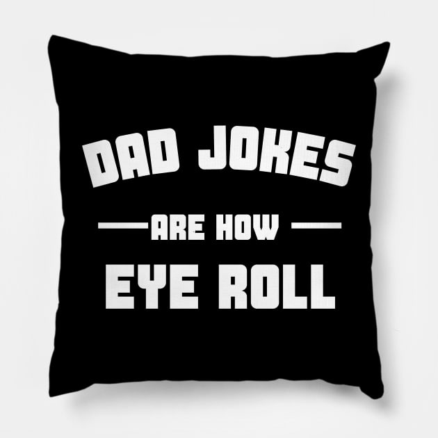 Dad-jokes Pillow by DewaJassin