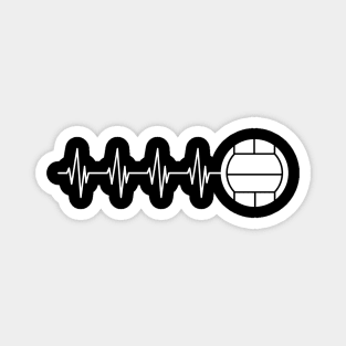 Volleyball Heartbeat w Magnet