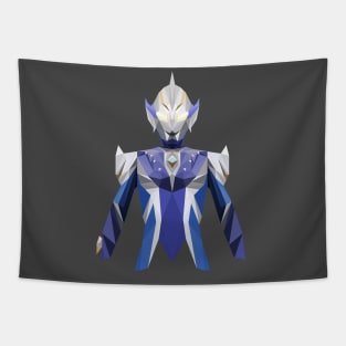 Ultraman Hikari (Low Poly Style) Tapestry