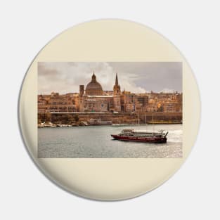 The beautiful city of Valletta, Malta Pin