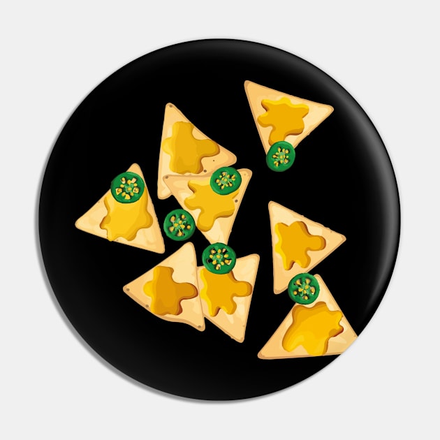 Nacho tortilla chips and jalapeños mexican food cinco de mayo celebration Pin by T-Mex