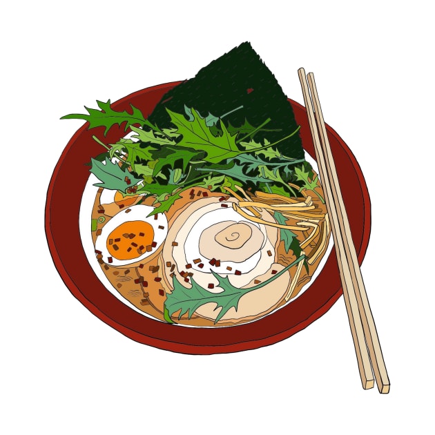 Shoyu Ramen Noodle by lamaisondulapino