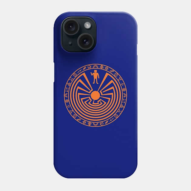 Man in the Maze Phone Case by PeregrinusCreative