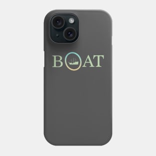 Boat Gradient Phone Case