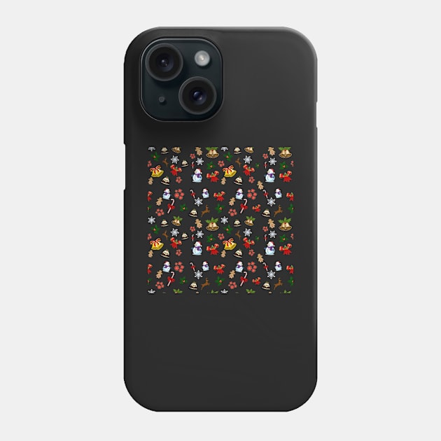 Christmas is everywhere Phone Case by CreaKat