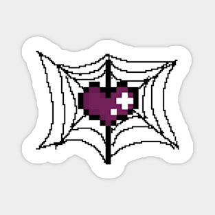 spider web heart :)) Magnet