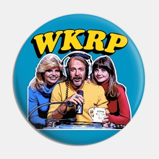 WKRP In Cincinnati - Retro Tribute Design Pin