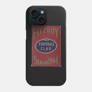 Vintage Fitzroy football club | AFL Footy Phone Case