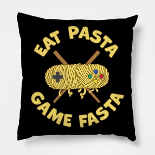 Funny Gaming Nerd Pasta Japanese Noodles Ramen Pillow