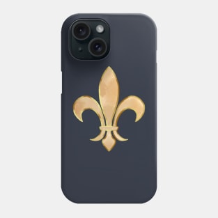 Golden Elegance: Bosnian Lily (Zlatni Bosanski Ljiljan) Phone Case