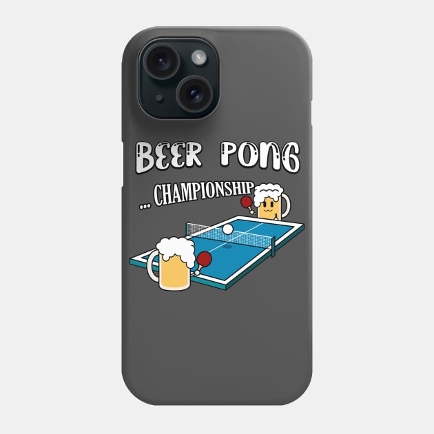 Beer Pong Champions - Ping Pong Phone Case by anjokaba89