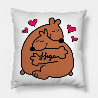 Bear Hugs Pillow