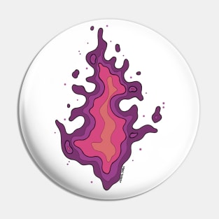 Purple fire Pin