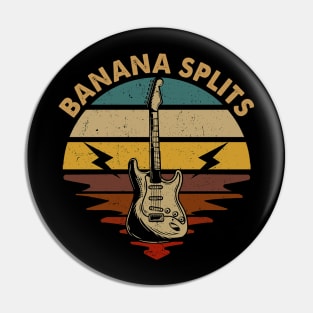 Vintage Guitar Proud To Be Banana Name Retro Pin