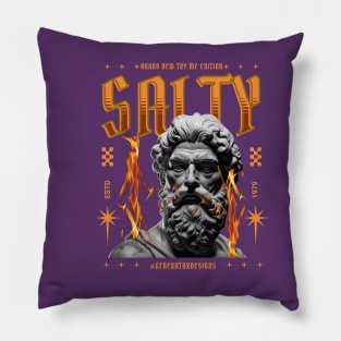 SALTY - Slang T-shirt Pillow