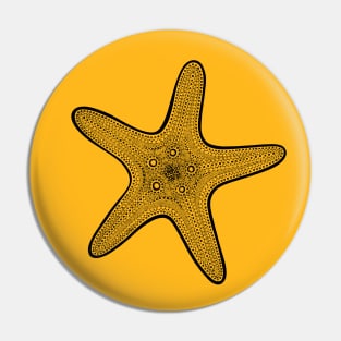 Sea Star or Starfish - beach lovers animal design Pin