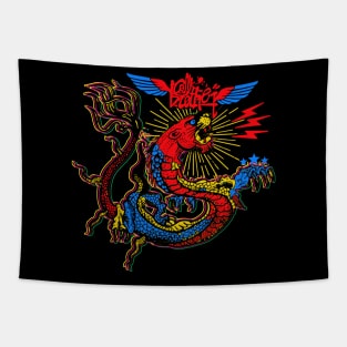 dragon with tiger head Tapestry