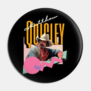 Matt Quigley Retro-DarkShirt Pin