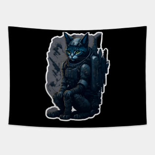 Mecha Cat_011 Tapestry