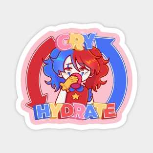 Cry Hydrate Clown Girl Magnet