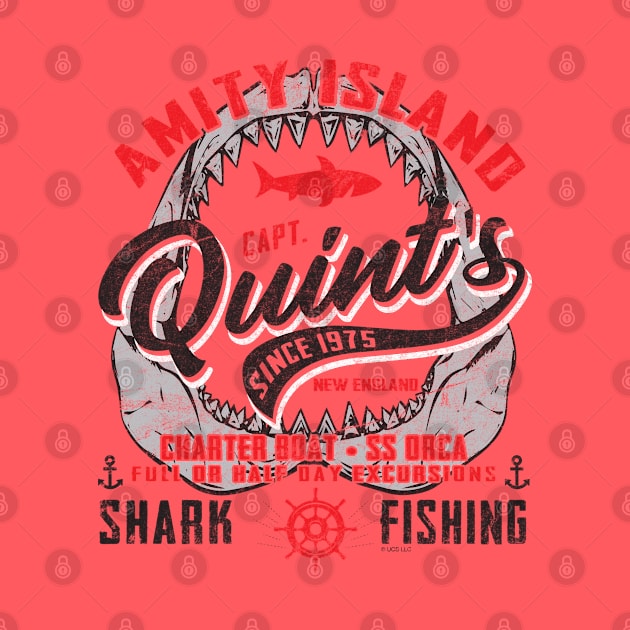 Quint's Shark Fishing Tours Lts by Alema Art