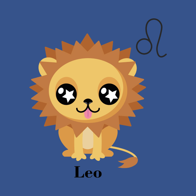 Cute Leo Zodiac by MikaelSh
