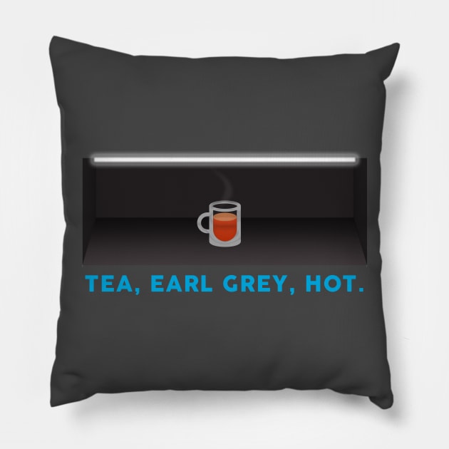 Tea, Earl Grey, Hot Pillow by FlyNebula