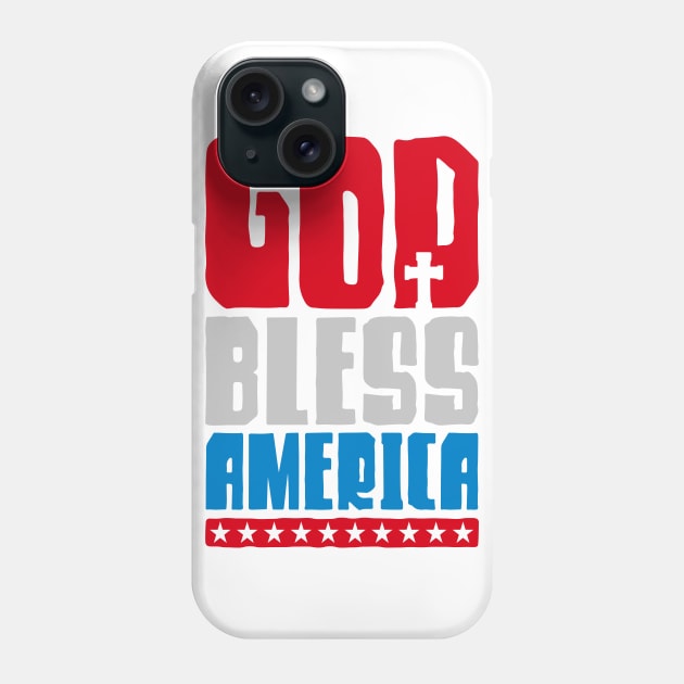 God Bless America Phone Case by Ombre Dreams