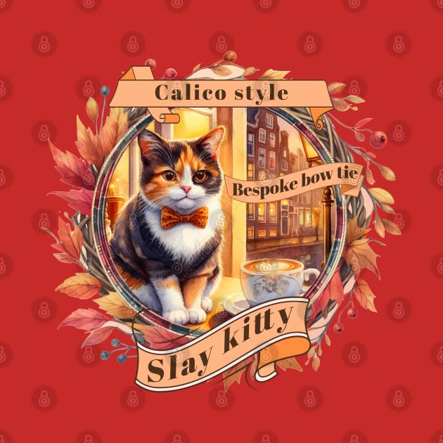 Cat Couture Bespoke Vicuña Slay Kitty Style 03C by catsloveart