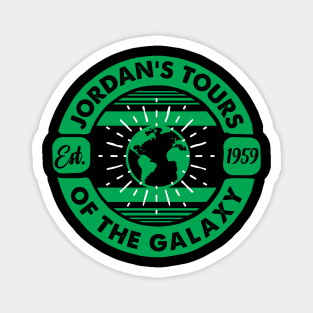 Jordan's Galaxy Tours Magnet