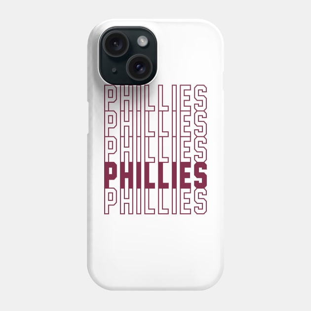 Phillies Phone Case by Throwzack