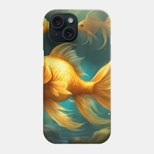 Gold Fish Chubby Phone Case