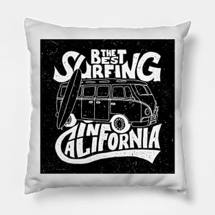 Surfer transportation to California Pillow