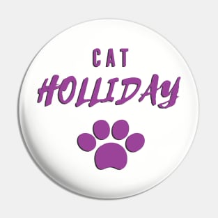 Copy of Cat holiday gift t shirt design Pin