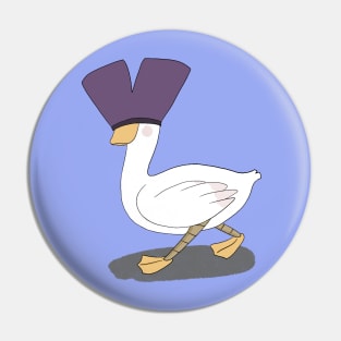 Pants head Doo Doo duck Pin