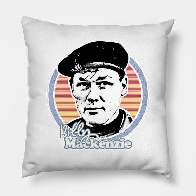 Billy Mackenzie // 80s Fan Art Design Pillow by DankFutura